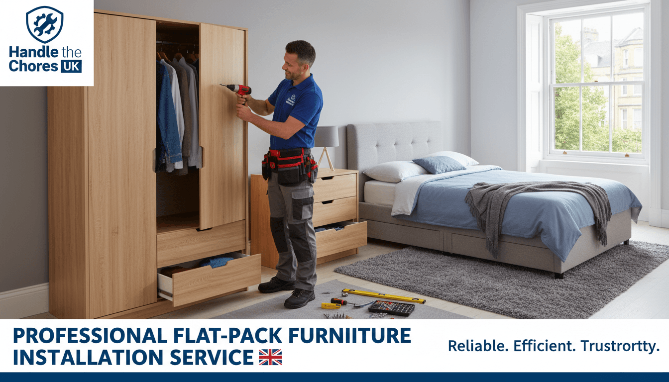 Professional flat-pack furniture installation - Handle the Chores UK