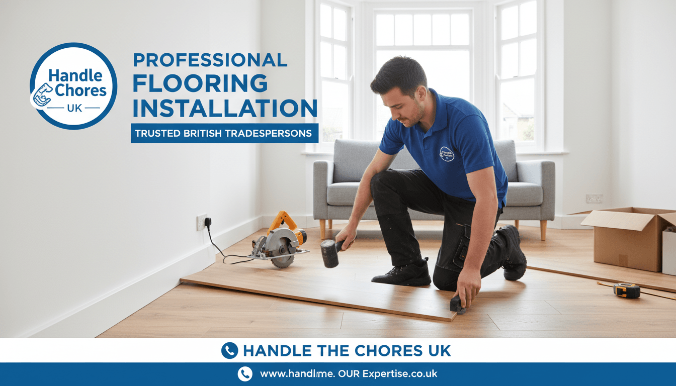 Professional flooring installation - Handle the Chores UK