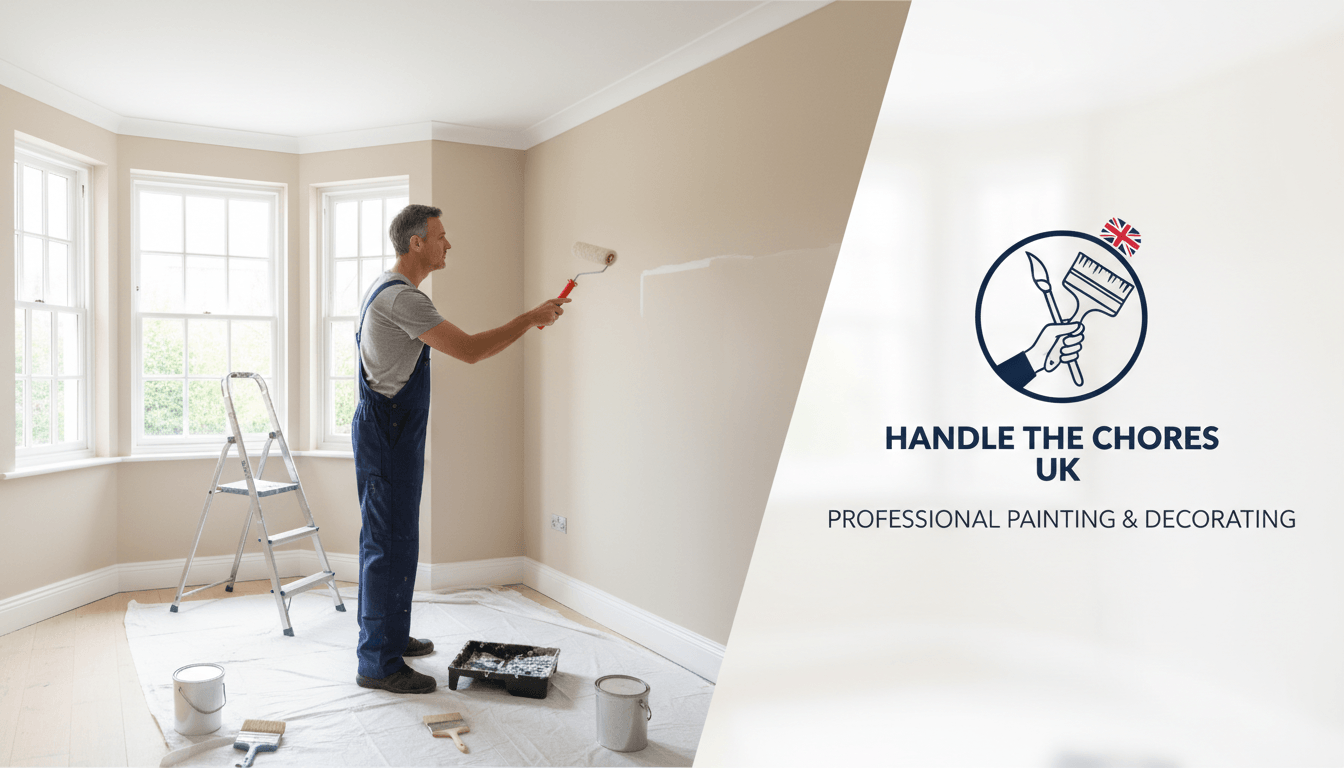 Professional painting and decorating - Handle the Chores UK