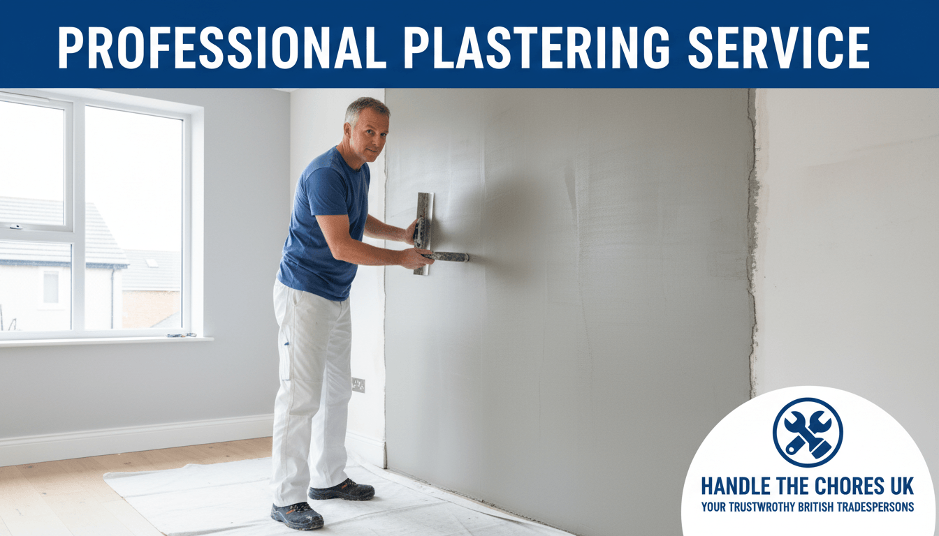 Professional plastering - Handle the Chores UK