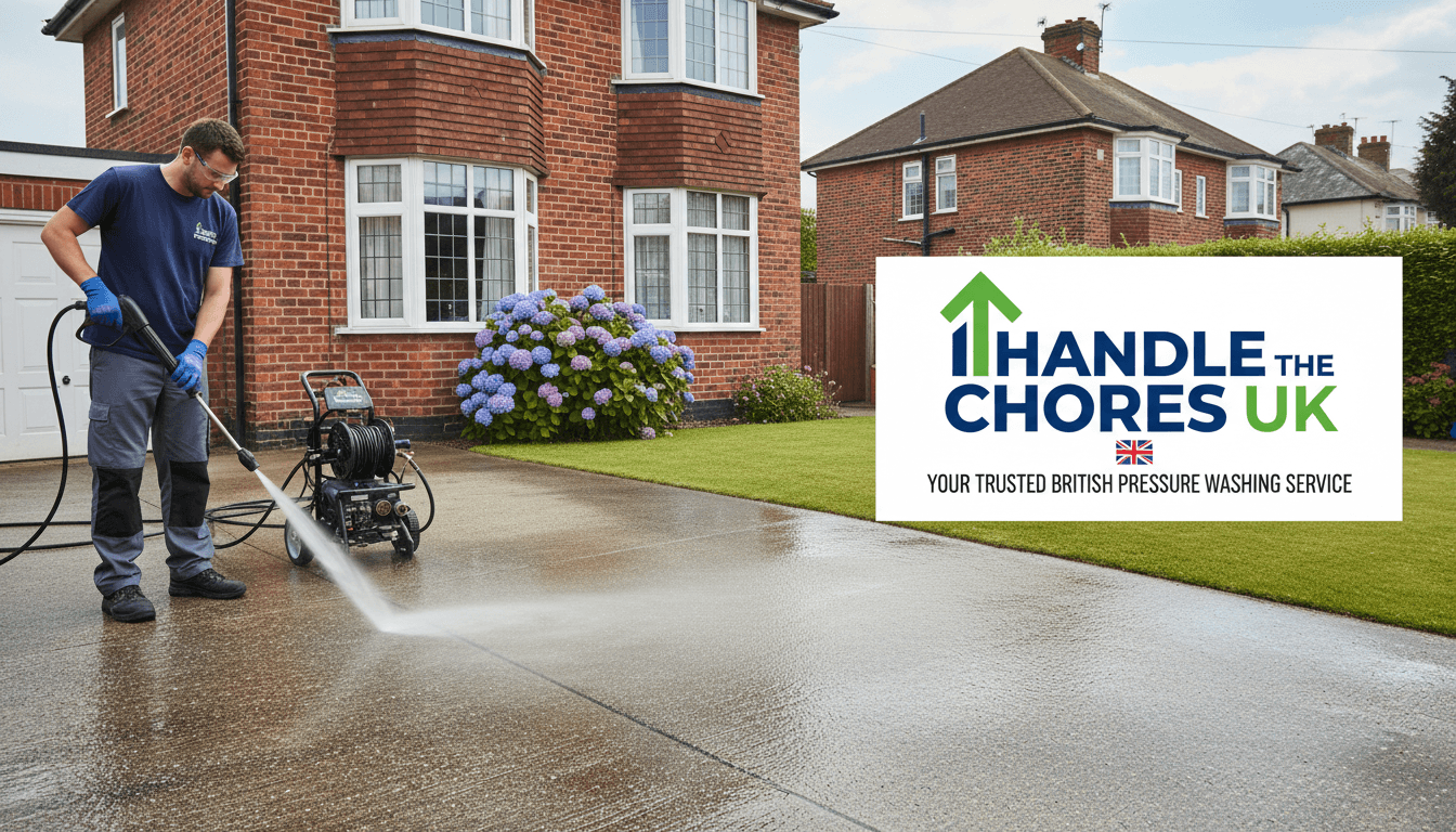 Professional pressure washing - Handle the Chores UK