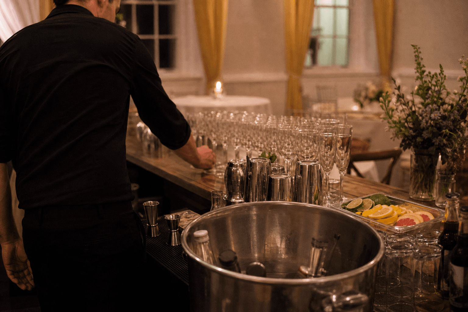 Bar service (Event Services) — marketing image (light)