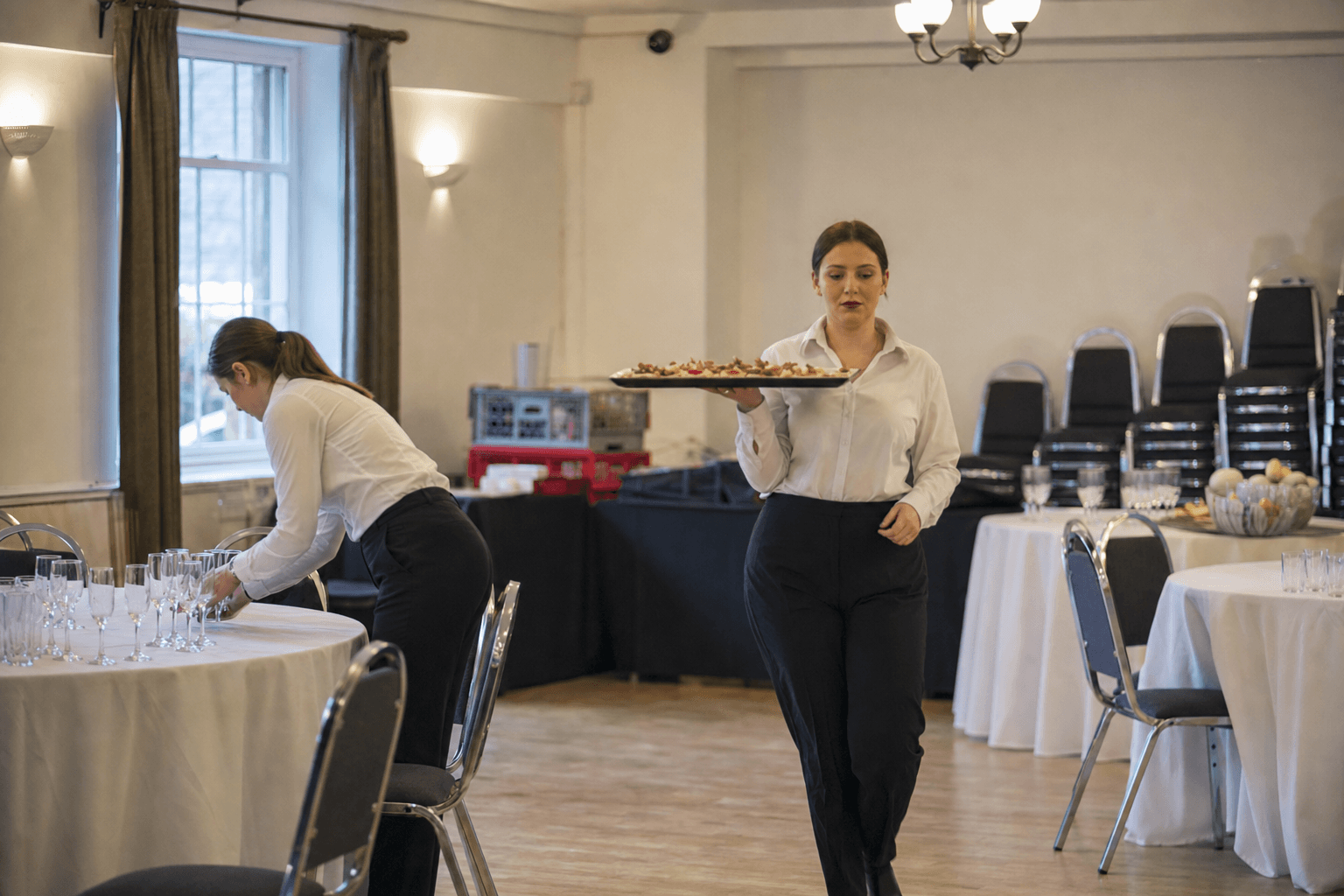 Event staffing (Event Services) — marketing image (light)
