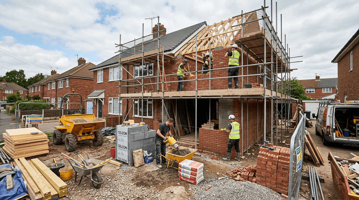 Professional construction and building services in the UK