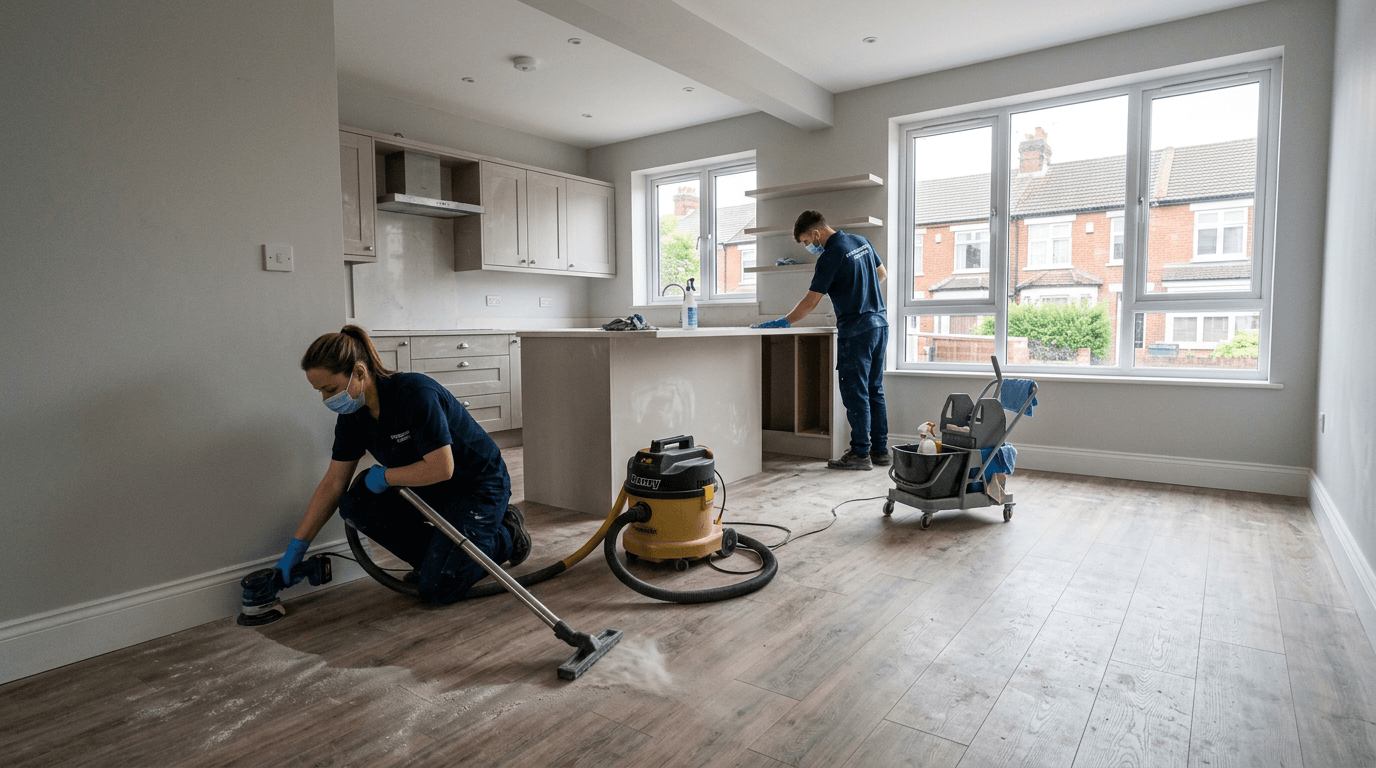 After builders cleaning services