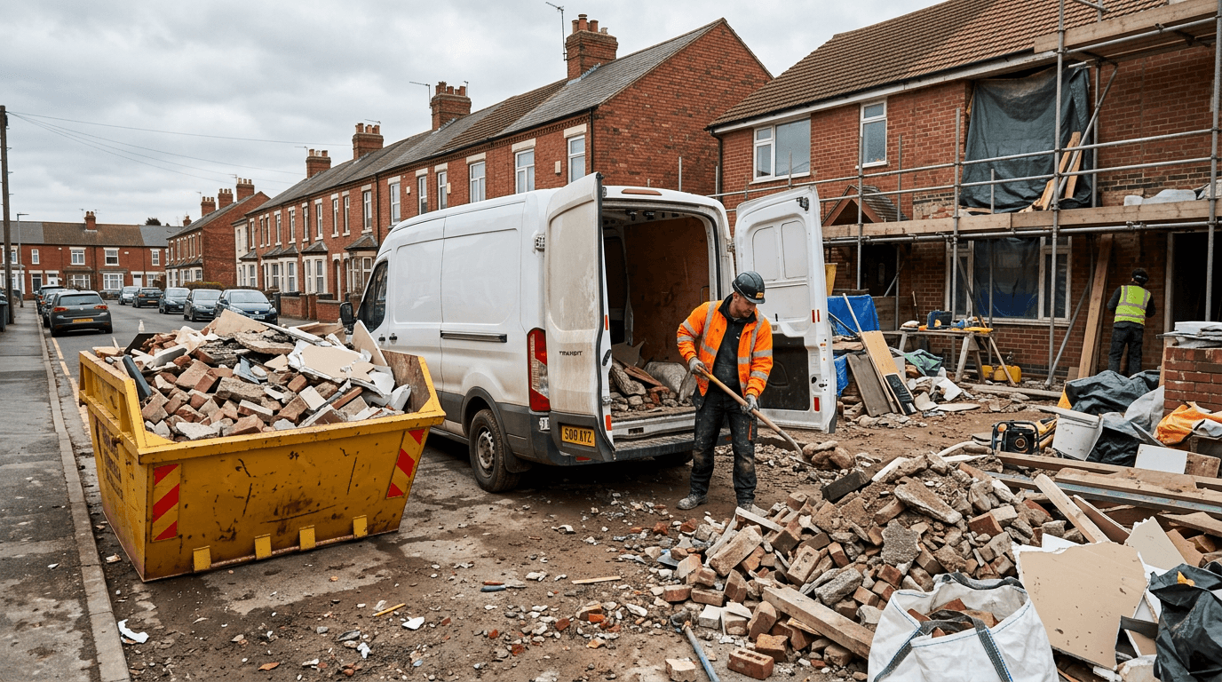 Builders waste removal and clearance