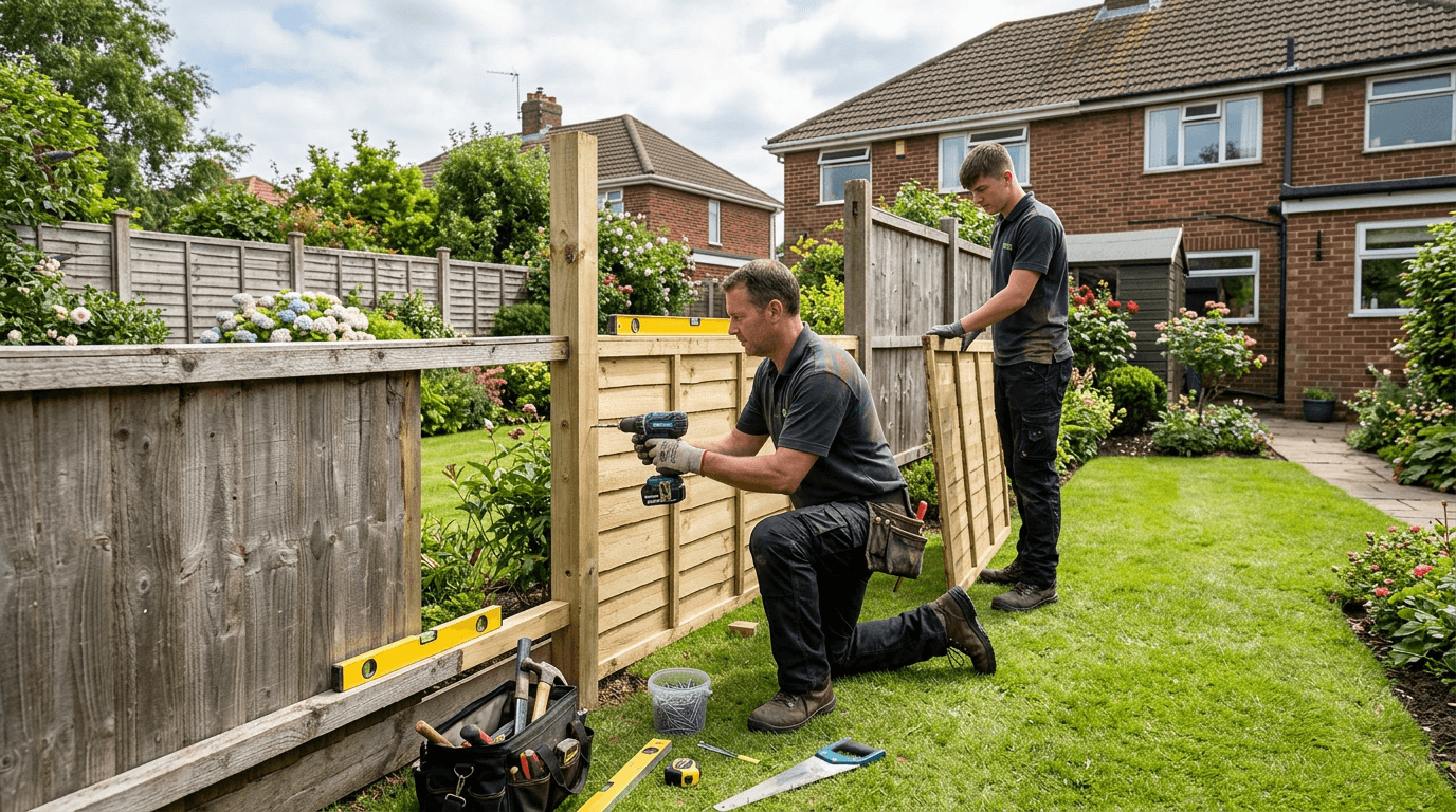 Fence repairs by local specialists