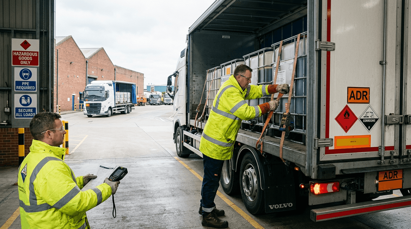 Hazardous goods moving services