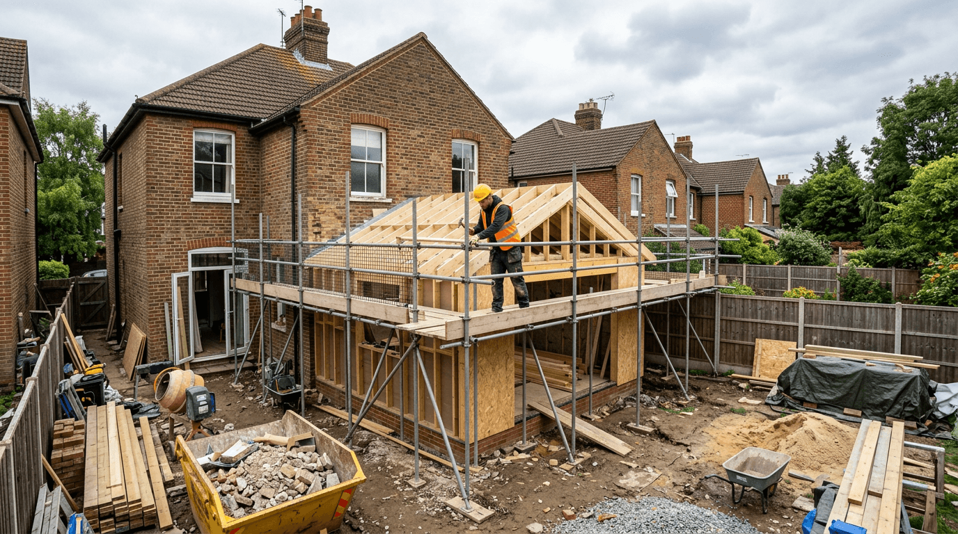 House extensions and building