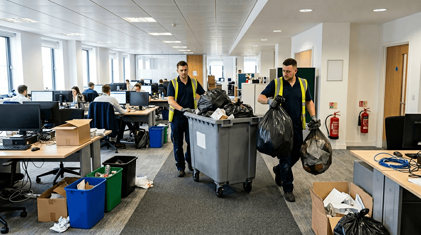 Office waste removal services