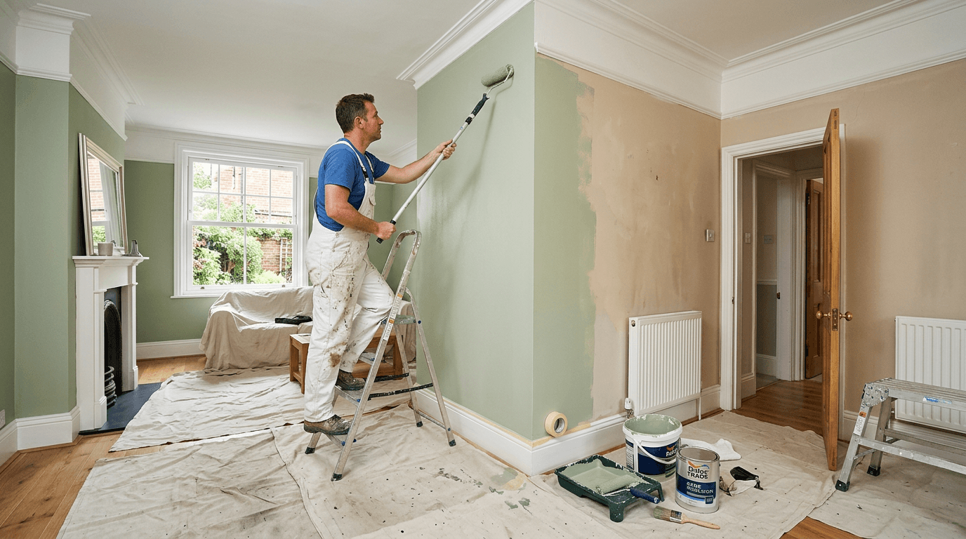Painting and decorating services