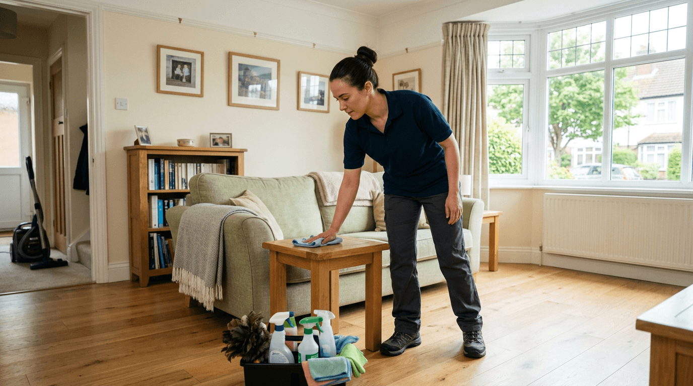 Regular cleaning services