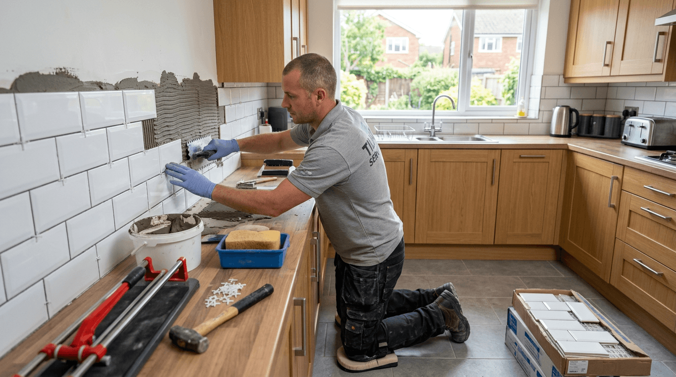 Professional tiling services
