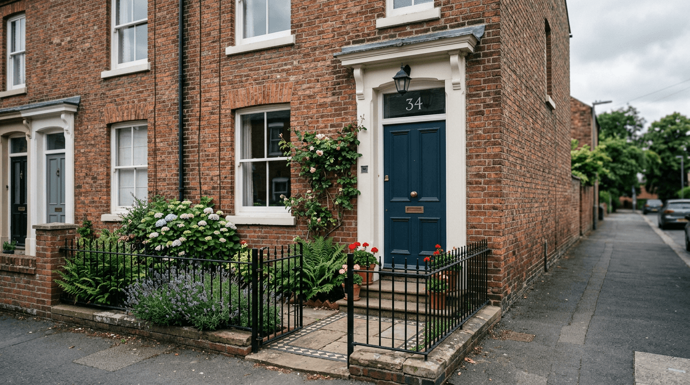 UK terraced house exterior in daylight [dedupe:taskino:compare:compare-bark:hero-main-light]
