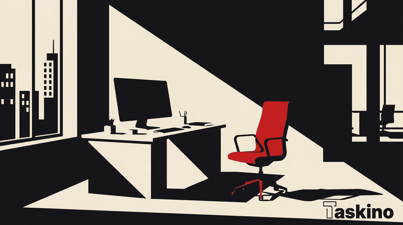 Illustration of why businesses choose Taskino for office cleaning